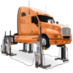 Best mobile column lifts for heavy duty shops: BendPak PCL-18B set of 6 mobile column lifts
