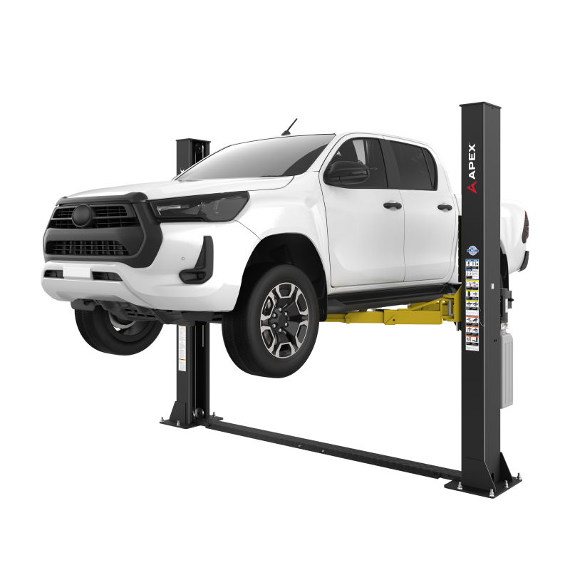 low ceiling two post lift by Apex