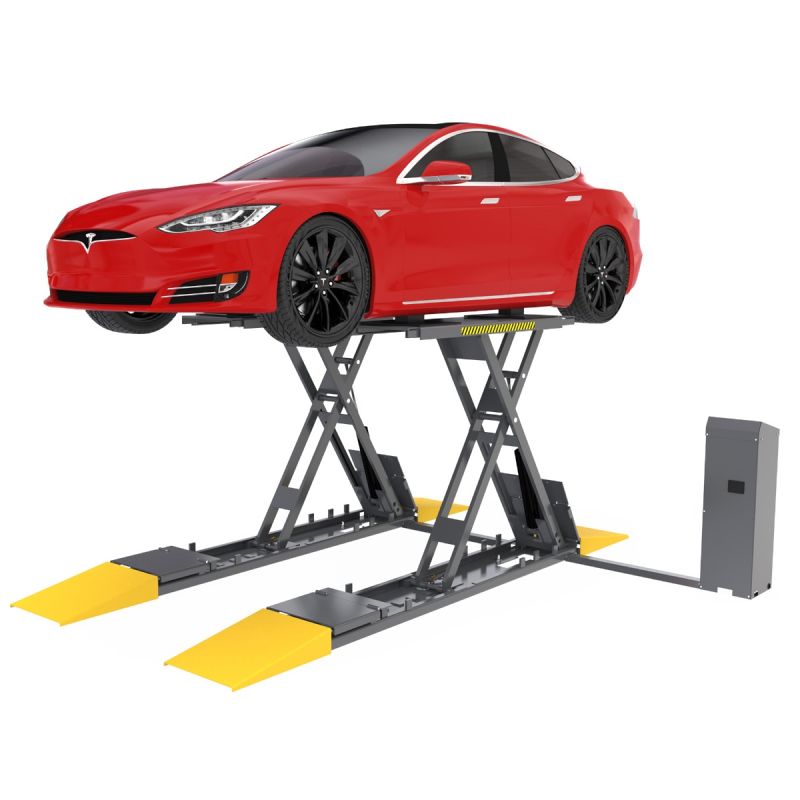 BendPak SP-7XE Full-Rise Scissor Car Lift - Wrenchers