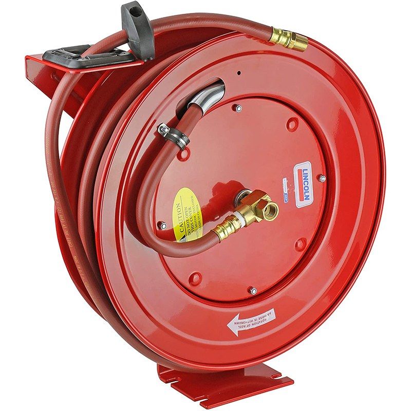 Lincoln 83754 Spring Return Hose Reel - Wrenchers