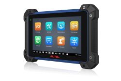 Autel MaxilM IM608Pro II Diagnostic Programming Tool 6010110 Blue and Black Tablet showing home screen and apps