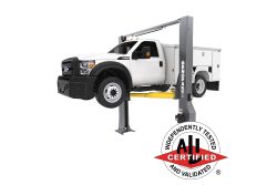 BendPak 20AP super duty two-post lift, 20,000 lb capacity, ALI certified heavy truck lift, SKU 5175614. Get it today at Wrenchers.com