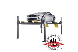 BendPak HDS-14 heavy-duty four post lift with 14,000 lb capacity. ALI certified strength. SKU 5175170.