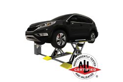 ALI certified BendPak MDS-6LP open-center mid-rise lift delivers 6,000-lb lifting power and full undercar access. SKU 5175226.