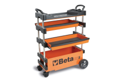 Beta Tools C27S-O Folding Tool Trolley
