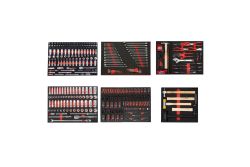 BoxoUSA 379-Piece Advanced Master Tool Set with organized EVA foam inserts.