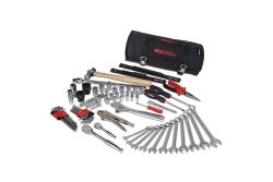 BoxoUSA 69-piece UTV tool roll with metric sockets and wrenches