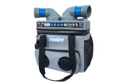 Coolee Portable Air Cooler, Ice-Chest and Bluetooth Player, 3-IN-1 with Accessories 