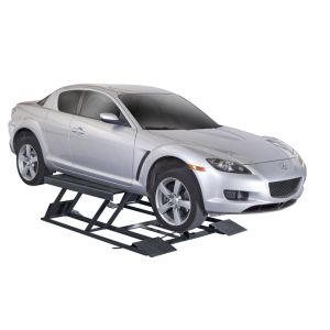 LR-60P 5175728 portable low-rise car lift with 6,000 lb capacity. Compact, roll-away design for serious garage setups.