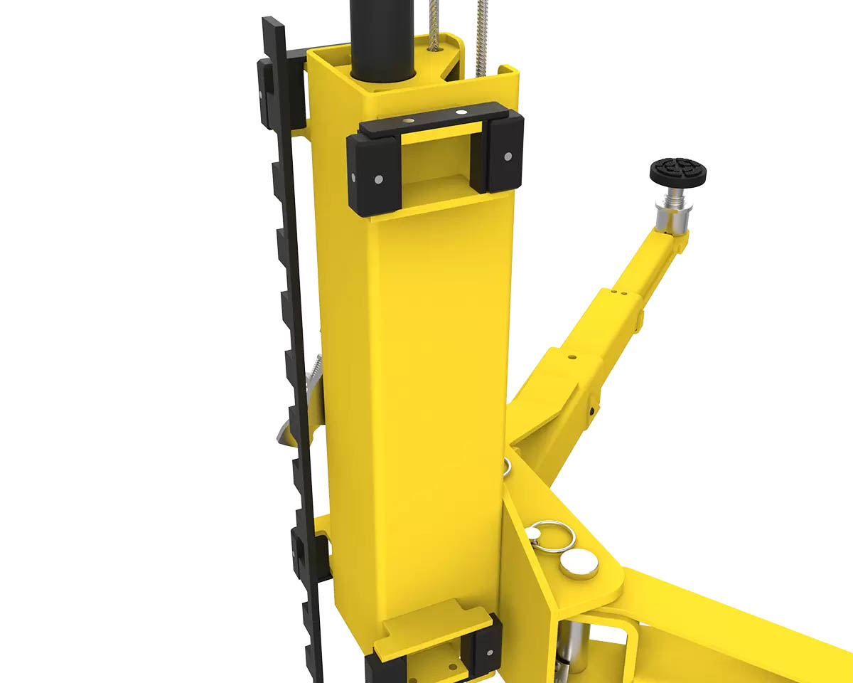 Heavy-Duty tubular steel carriage for maximum strength