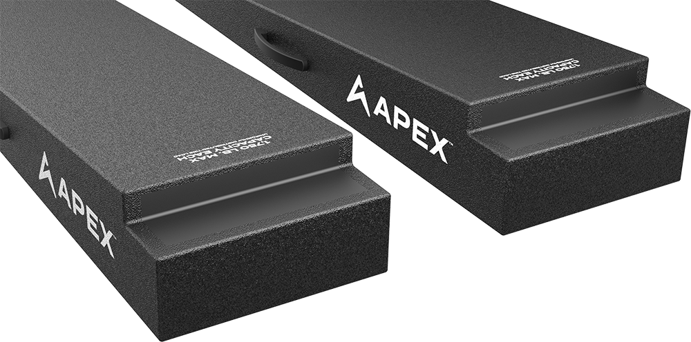 APEX design builds in a reinforced UHMW insert at this critical zone