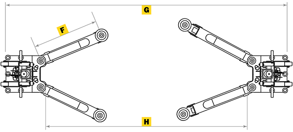 MaxJax® M7K 38 MaxJax M6K Floor Diagram Top