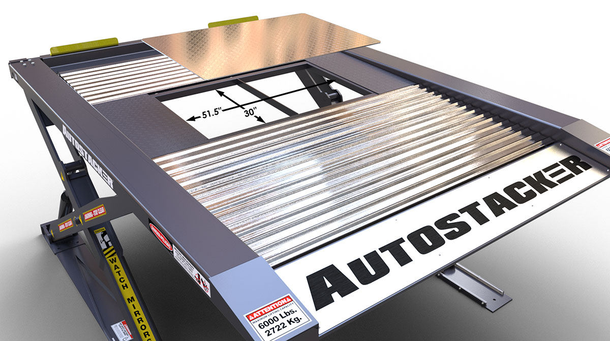 Removeable access panel for Autostacker