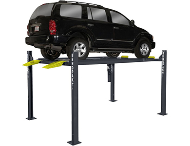 4 Post Car Lift concrete Specifications