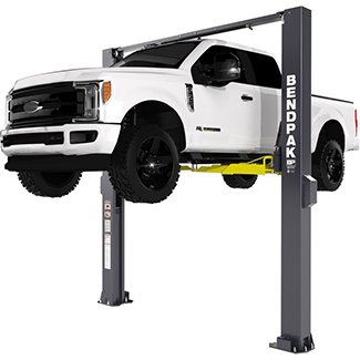 BendPak 9,000 lbs rated capacity